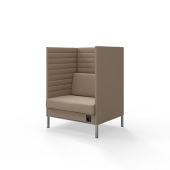 Platinum Highback Charge 1,5-sits H128