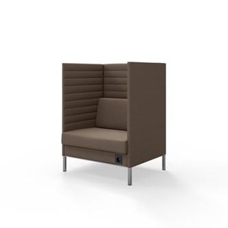 Platinum Highback Charge 1,5-sits H128