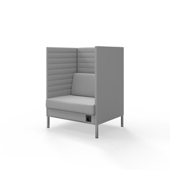 Platinum Highback Charge 1,5-sits H128