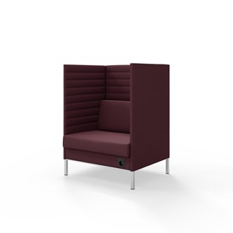 Platinum Highback Charge 1,5-sits H128