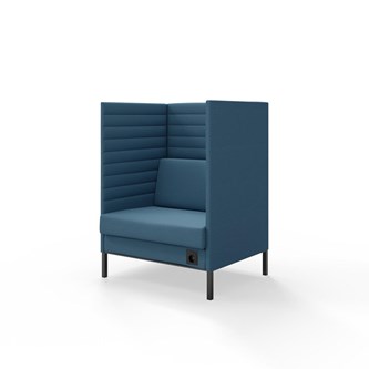 Platinum Highback Charge 1,5-sits H128