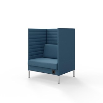 Platinum Highback Charge 1,5-sits H128