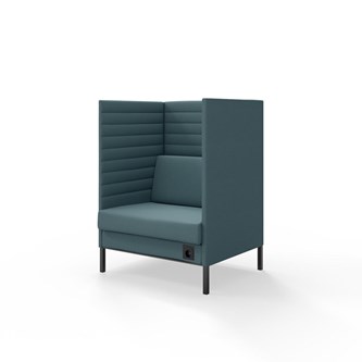 Platinum Highback Charge 1,5-sits H128