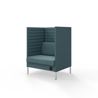 Platinum Highback Charge 1,5-sits H128