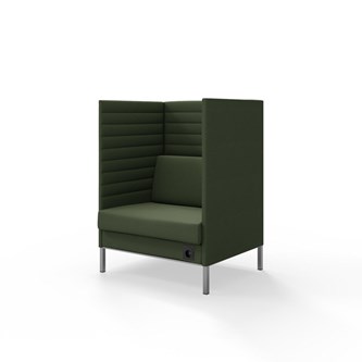 Platinum Highback Charge 1,5-sits H128