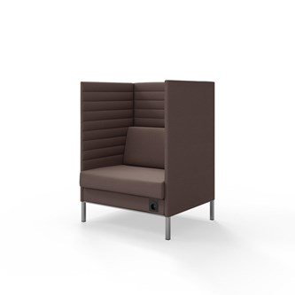 Platinum Highback Charge 1,5-sits H128