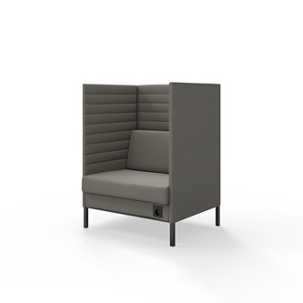 Platinum Highback Charge 1,5-sits H128