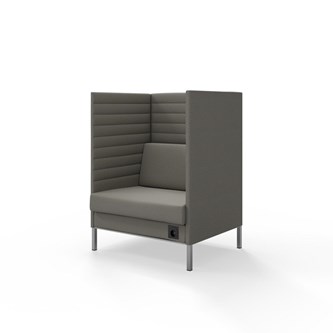 Platinum Highback Charge 1,5-sits H128