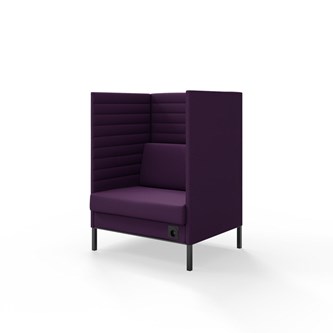 Platinum Highback Charge 1,5-sits H128