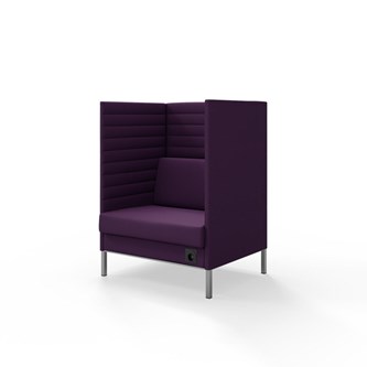 Platinum Highback Charge 1,5-sits H128