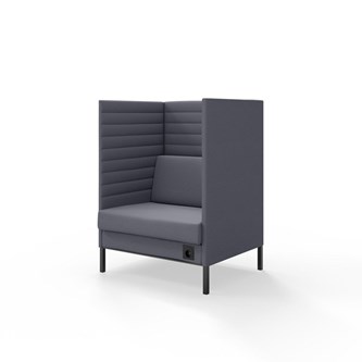 Platinum Highback Charge 1,5-sits H128