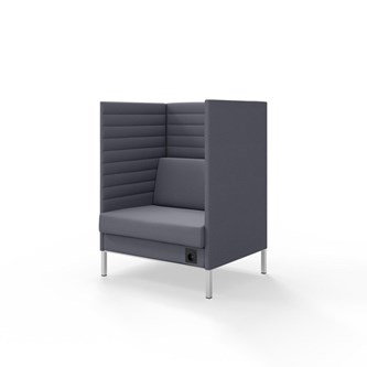 Platinum Highback Charge 1,5-sits H128