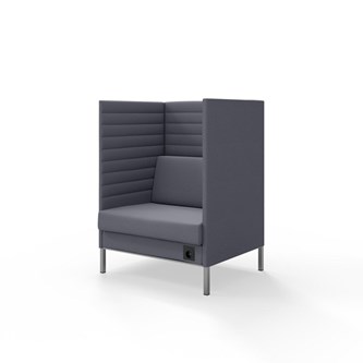 Platinum Highback Charge 1,5-sits H128