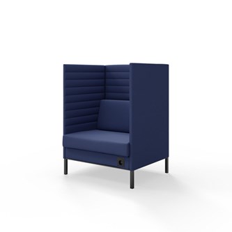 Platinum Highback Charge 1,5-sits H128