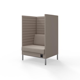 Platinum Highback Charge 1,5-sits H150