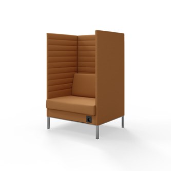 Platinum Highback Charge 1,5-sits H150