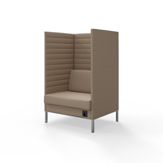 Platinum Highback Charge 1,5-sits H150