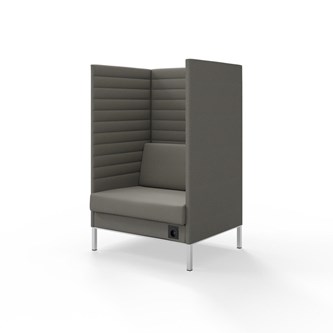 Platinum Highback Charge 1,5-sits H150