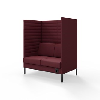 Platinum Highback Charge 2-sits H150