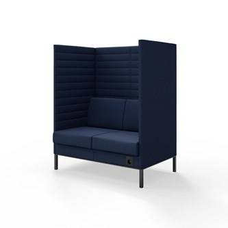 Platinum Highback Charge 2-sits H150