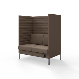 Platinum Highback Charge 2-sits H150