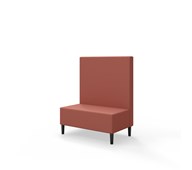 Sittmodul Snake 100 med träben, mellanhög rygg SH43