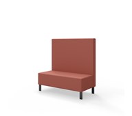 Sittmodul Snake 120 med metallben, mellanhög rygg SH43