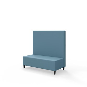 Sittmodul Snake 120 med träben, mellanhög rygg SH37,5