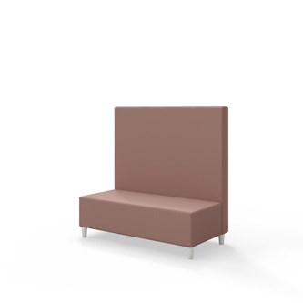 Sittmodul Snake 120 med träben, mellanhög rygg SH37,5