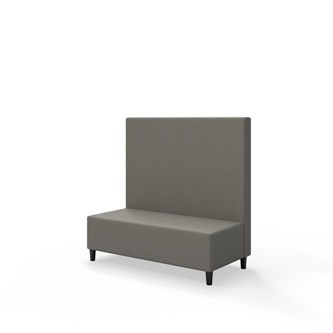 Sittmodul Snake 120 med träben, mellanhög rygg SH37,5