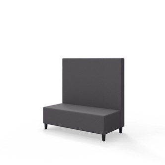 Sittmodul Snake 120 med träben, mellanhög rygg SH37,5