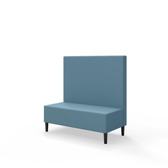 Sittmodul Snake 120 med träben, mellanhög rygg SH43