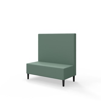 Sittmodul Snake 120 med träben, mellanhög rygg SH43