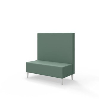 Sittmodul Snake 120 med träben, mellanhög rygg SH43