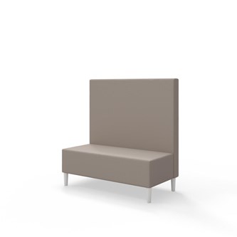 Sittmodul Snake 120 med träben, mellanhög rygg SH43