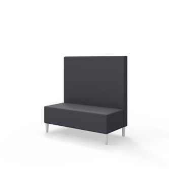 Sittmodul Snake 120 med träben, mellanhög rygg SH43