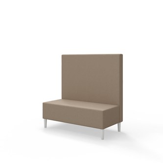 Sittmodul Snake 120 med träben, mellanhög rygg SH43