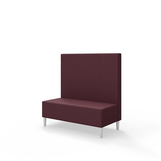 Sittmodul Snake 120 med träben, mellanhög rygg SH43