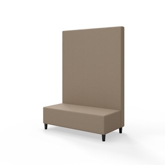 Sittmodul Snake 120 med träben, hög rygg SH37,5