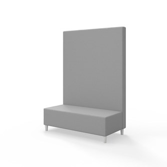 Sittmodul Snake 120 med träben, hög rygg SH37,5