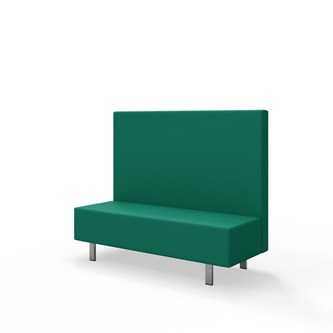 Sittmodul Snake 150 med metallben, mellanhög rygg SH43