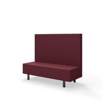 Sittmodul Snake 150 med metallben, mellanhög rygg SH43