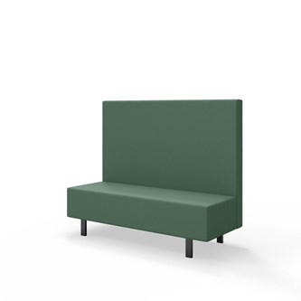 Sittmodul Snake 150 med metallben, mellanhög rygg SH43