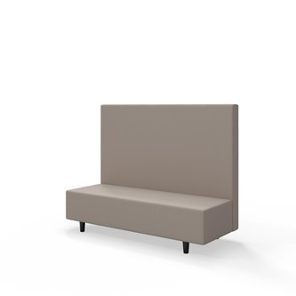 Sittmodul Snake 150 med träben, mellanhög rygg SH37,5