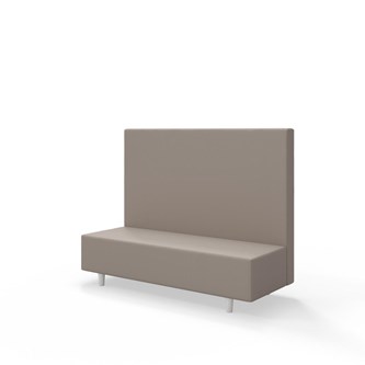 Sittmodul Snake 150 med träben, mellanhög rygg SH37,5