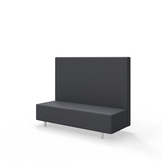 Sittmodul Snake 150 med träben, mellanhög rygg SH37,5