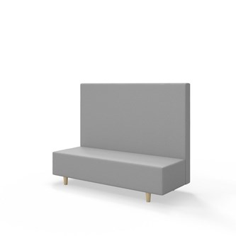 Sittmodul Snake 150 med träben, mellanhög rygg SH37,5