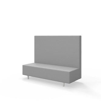 Sittmodul Snake 150 med träben, mellanhög rygg SH37,5