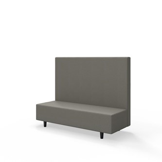 Sittmodul Snake 150 med träben, mellanhög rygg SH37,5