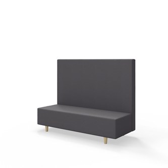 Sittmodul Snake 150 med träben, mellanhög rygg SH37,5